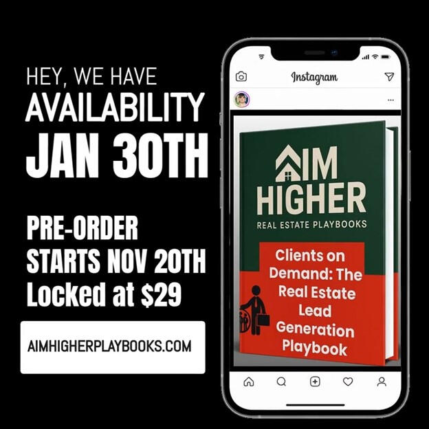 Clients on Demand: The Real Estate Lead Generation Playbook $29.99